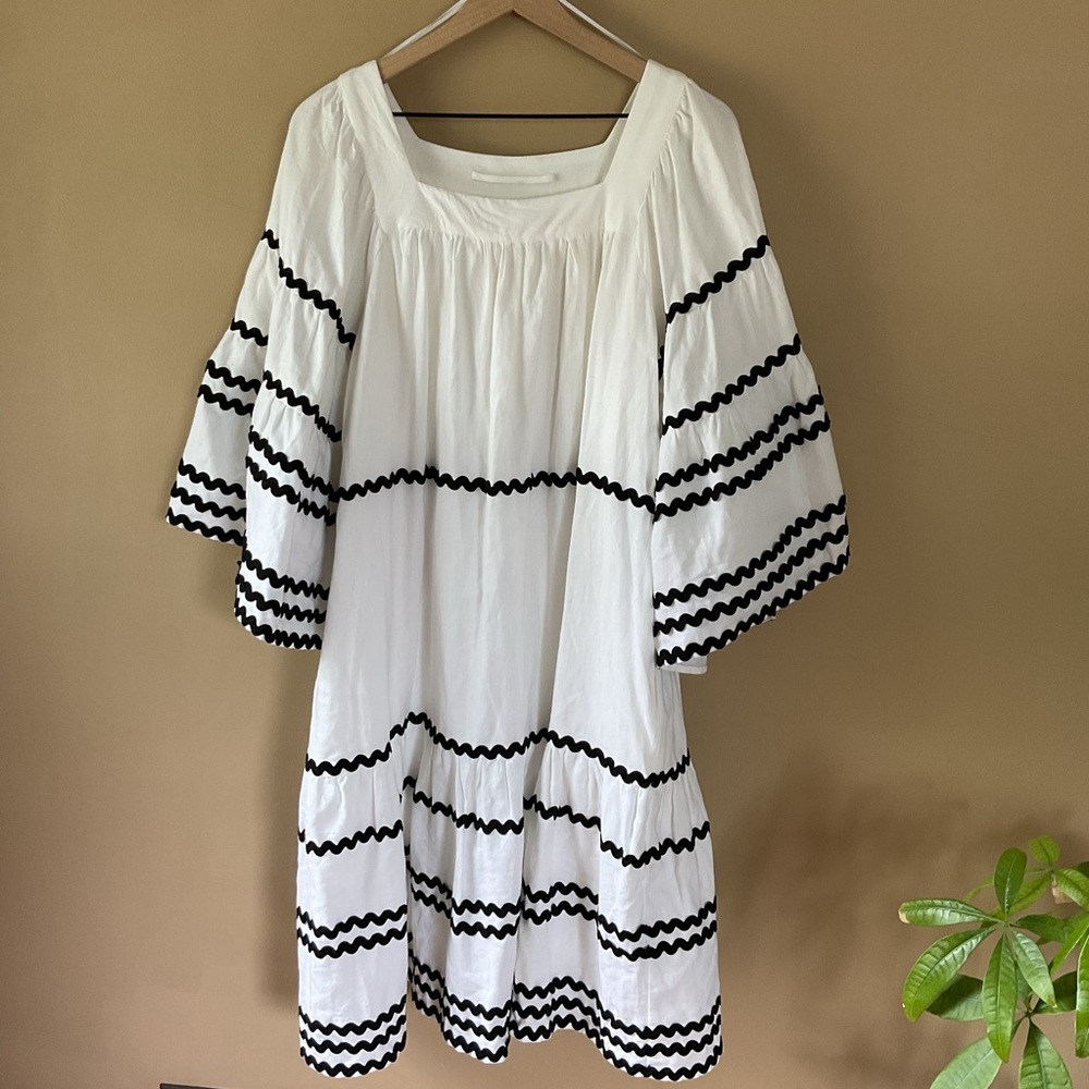 Lisa Marie Fernandez X Target Ric Rac Dress Size Small - Picture 4 of 14